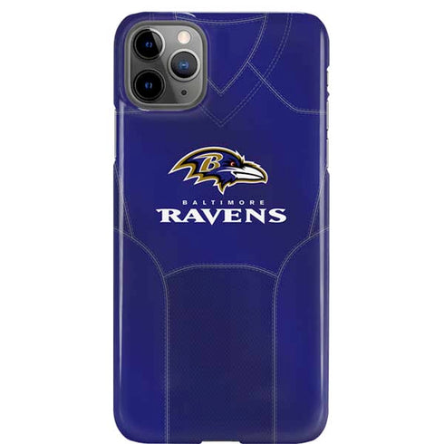NFL Baltimore Ravens Team Jersey iPhone 11 Pro Max Lite Case