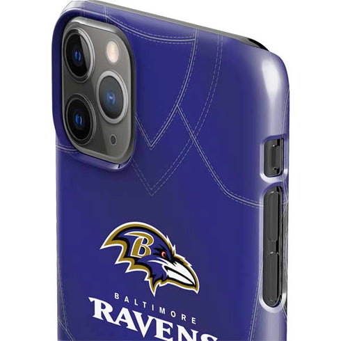 NFL Baltimore Ravens Team Jersey iPhone 11 Pro Max Lite Case