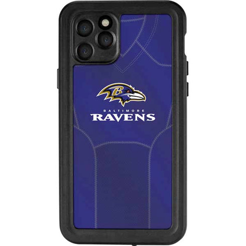 NFL Baltimore Ravens Team Jersey iPhone 11 Pro Waterproof Case