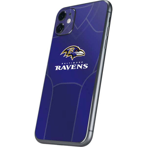 NFL Baltimore Ravens Team Jersey iPhone 11 Skin