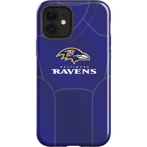 NFL Baltimore Ravens Team Jersey iPhone 12 Impact Case