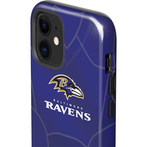 NFL Baltimore Ravens Team Jersey iPhone 12 Impact Case