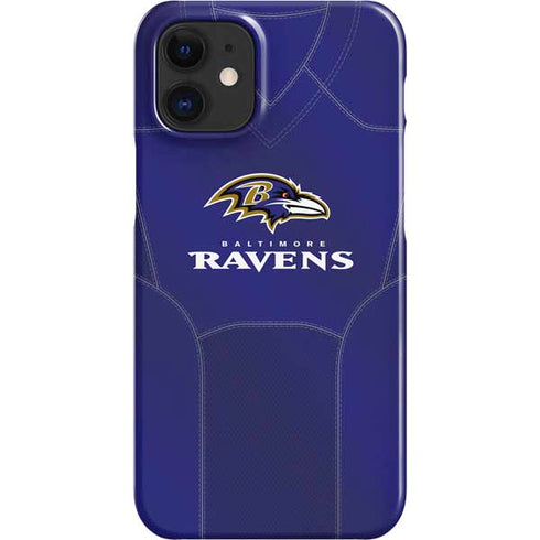 NFL Baltimore Ravens Team Jersey iPhone 12 Mini Lite Case
