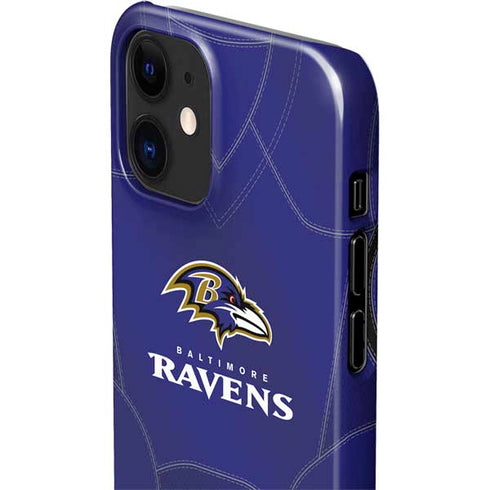 NFL Baltimore Ravens Team Jersey iPhone 12 Mini Lite Case