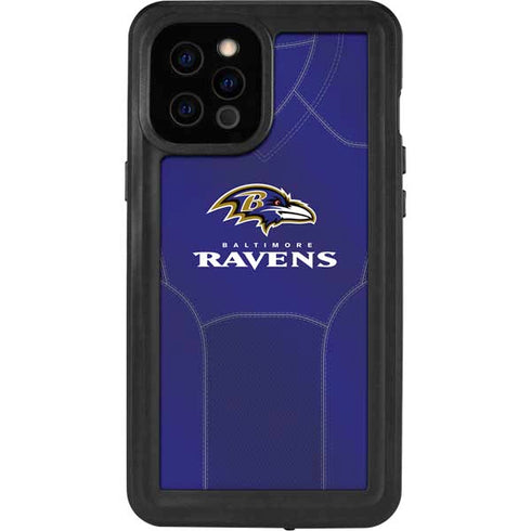 NFL Baltimore Ravens Team Jersey iPhone 12 Pro Max Waterproof Case