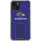 NFL Baltimore Ravens Team Jersey iPhone 13 Mini Clear Case