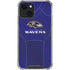 NFL Baltimore Ravens Team Jersey iPhone 13 Mini Clear Case