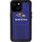NFL Baltimore Ravens Team Jersey iPhone 13 Mini Waterproof Case