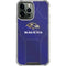 NFL Baltimore Ravens Team Jersey iPhone 13 Pro Max Clear Case