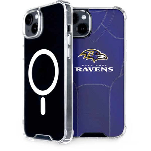 NFL Baltimore Ravens Team Jersey iPhone 14 MagSafe Case