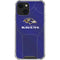 NFL Baltimore Ravens Team Jersey iPhone 14 Plus Clear Case