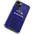 NFL Baltimore Ravens Team Jersey iPhone 14 Plus Clear Case
