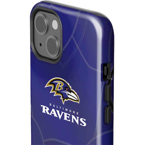 NFL Baltimore Ravens Team Jersey iPhone 15 Impact Case