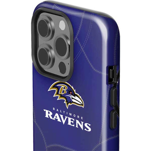 NFL Baltimore Ravens Team Jersey iPhone 15 Pro Impact Case