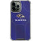NFL Baltimore Ravens Team Jersey iPhone 14 Pro Max Clear Case