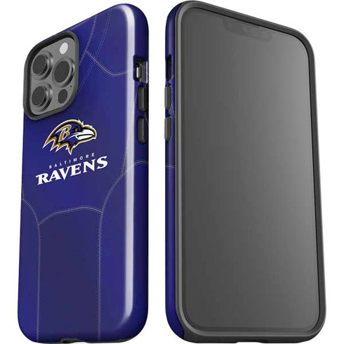 NFL Baltimore Ravens Team Jersey iPhone 15 Pro Max Impact Case