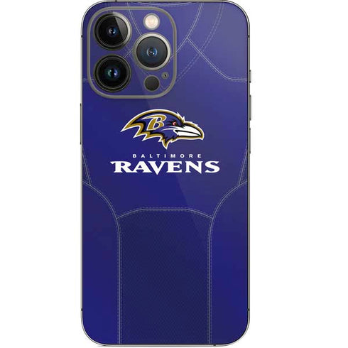 NFL Baltimore Ravens Team Jersey iPhone 14 Pro Skin