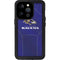 NFL Baltimore Ravens Team Jersey iPhone 14 Pro Waterproof Case