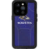 NFL Baltimore Ravens Team Jersey iPhone 14 Pro Waterproof Case