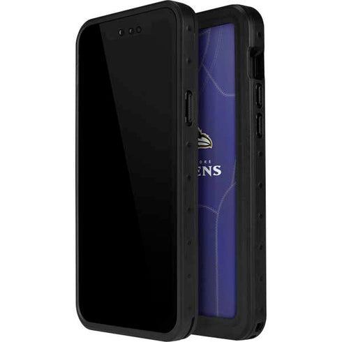 NFL Baltimore Ravens Team Jersey iPhone 14 Pro Waterproof Case