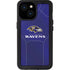 NFL Baltimore Ravens Team Jersey iPhone 15 Waterproof Case