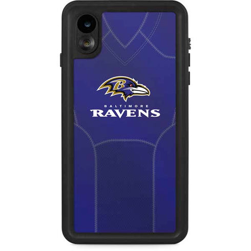 NFL Baltimore Ravens Team Jersey iPhone XR Waterproof Case