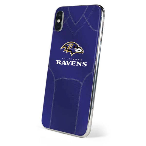 NFL Baltimore Ravens Team Jersey iPhone XS Skin