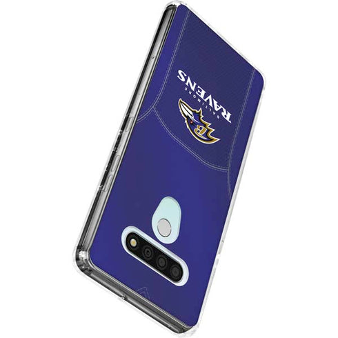 NFL Baltimore Ravens Team Jersey LG Stylo 6 Clear Case