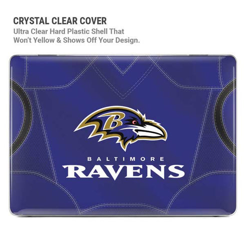 NFL Baltimore Ravens Team Jersey MacBook Air 15in (2023-2025) Case plus Skin