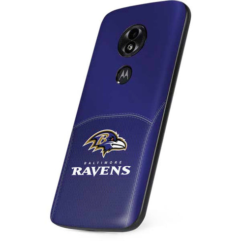 NFL Baltimore Ravens Team Jersey Moto E5 Play Skin