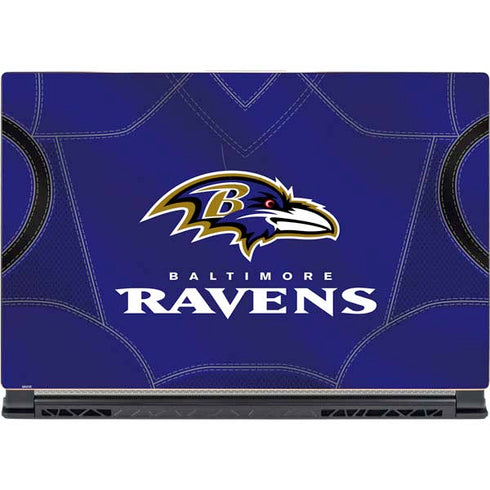 NFL Baltimore Ravens Team Jersey MSI GS65 Stealth Laptop Skin