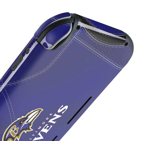 NFL Baltimore Ravens Team Jersey Nintendo Switch Lite Skin