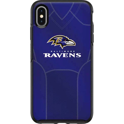 NFL Baltimore Ravens Team Jersey Otterbox Symmetry iPhone Skin