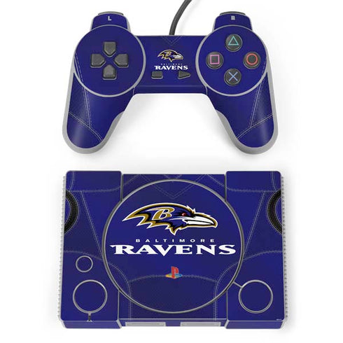 NFL Baltimore Ravens Team Jersey PlayStation Classic Bundle Skin