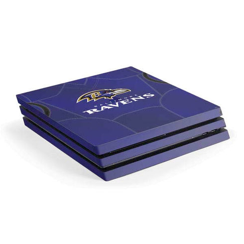 NFL Baltimore Ravens Team Jersey PS4 Pro Console Skin