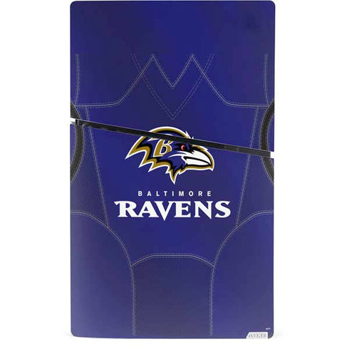 NFL Baltimore Ravens Team Jersey PS5 Slim Digital Edition Console Skin