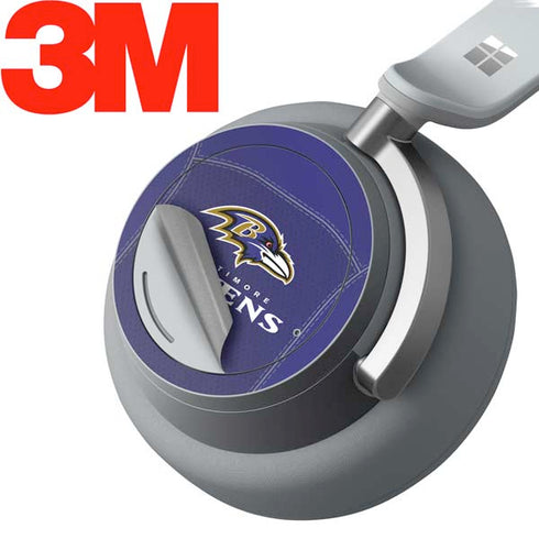 NFL Baltimore Ravens Team Jersey Surface Headphones Skin