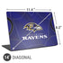 NFL Baltimore Ravens Team Jersey Universal Laptop 14in (11.4 x 8.2in) Skin