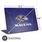 NFL Baltimore Ravens Team Jersey Universal Laptop 15in (12.2 x 8.8in) Skin