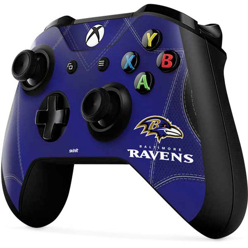 NFL Baltimore Ravens Team Jersey Xbox One X Controller Skin
