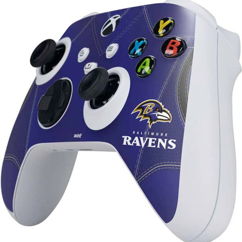 NFL Baltimore Ravens Team Jersey Xbox Series S Controller Skin