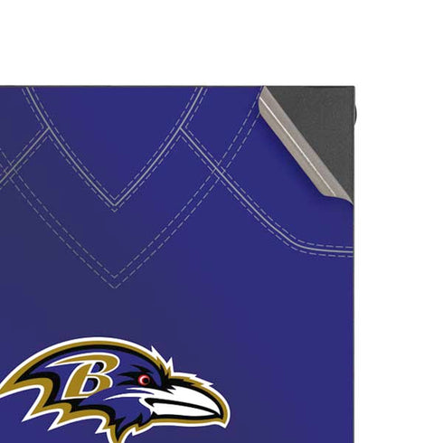NFL Baltimore Ravens Team Jersey Xbox Series X Console Skin
