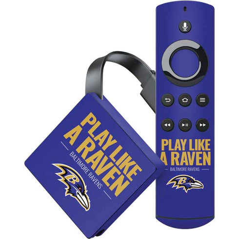 NFL Baltimore Ravens Team Motto Amazon Fire TV Skin