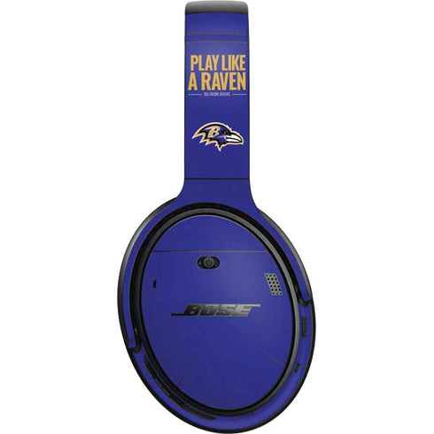 NFL Baltimore Ravens Team Motto Bose QuietComfort 35 II Headphones Skin