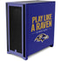 NFL Baltimore Ravens Team Motto Corsair 4000D Tempered Glass Mid-Tower ATX Case Skin