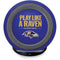 NFL Baltimore Ravens Team Motto Fast Charge Wireless Charging Stand Skin