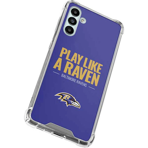 NFL Baltimore Ravens Team Motto Galaxy A13 5G Clear Case
