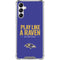 NFL Baltimore Ravens Team Motto Galaxy A14 5G Clear Case