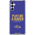 NFL Baltimore Ravens Team Motto Galaxy A14 5G Clear Case