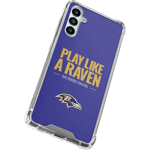 NFL Baltimore Ravens Team Motto Galaxy A14 5G Clear Case